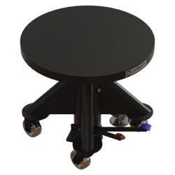 High Low View - 24-in Manual Powered Lift Table by Lange Lift