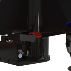L 130 600 px 1000 lbs capacity hydraulic lift table square foot pump