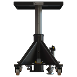 L 130 ap 600 px 1000 lbs capacity air powered hydrualic lift table square front raised