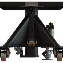 L 130 ap 600 px 1000 lbs capacity air powered hydraulic lift table square front