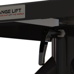 L 130 AP 600 px 1000 lbs capacity air powered hydraulic lift table square lock handle