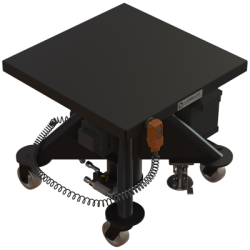 L 130 bp 600 px 1000 lbs capacity battery powered hydraulic lift table square isometric