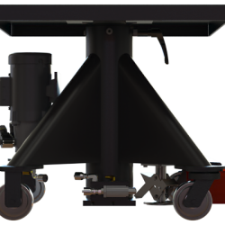 L 130 EP 600px 1000 lbs capacity electric powered hydraulic lift table square lift