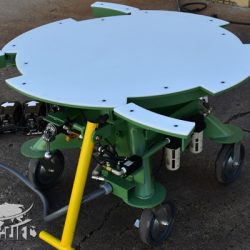 air power indexing top power rotate hydraulic lift table 500 lbs