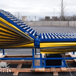 electric power roller conveyor tilter 2000 lbs 34365